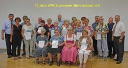 70 Jahre AWO OV Oberviechtach e.V.