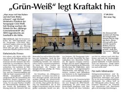 Kraftakt Presse 17.09.2014